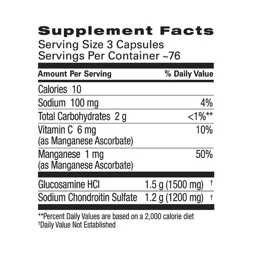 Viên Uống Bồi Bổ Sụn Khớp Cao Cấp Cosamin DS For Joint Health Mỹ 108 Viên