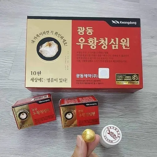 An Cung Ngưu Hoàng Hoàn Tổ Kén Kwangdong Nội Địa Hàn Quốc