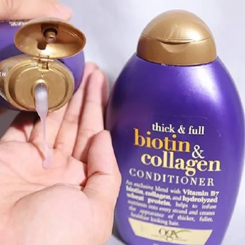 DẦU GỘI XẢ BIOTIN & COLLAGEN OGX 385ML MÀU TÍM
