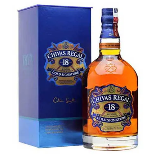 Rượu Chivas 18 Xách Tay Duty Free Hàn Seal Bill 700ML