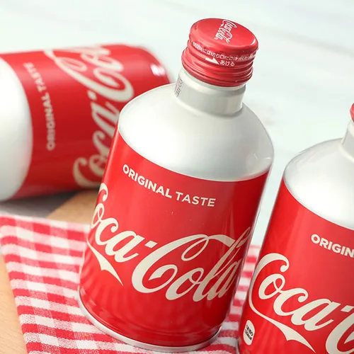 COCA COLA NHẬT CHAI NHÔM NẮP VẶN 300ML
