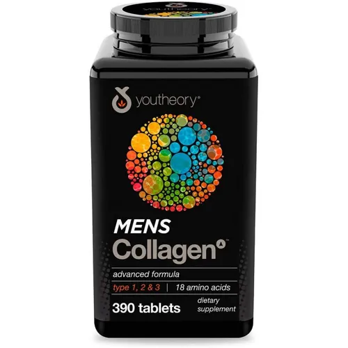  Viên Uống Bổ Sung Collagen Cho Nam Youtheory Mens Collagen Advanced Formula 390 Viên