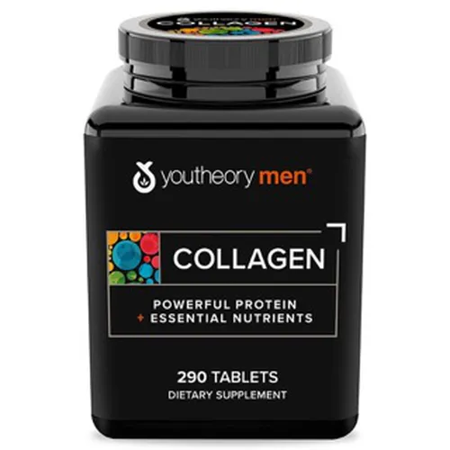 Viên Uống Bổ Sung Collagen Cho Nam Youtheory Mens Collagen Advanced Formula 290 Viên