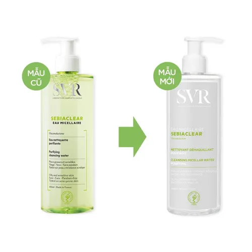 Nước Tẩy Trang SVR Micellar Sebiaclear Eau Micellaire 400 ML