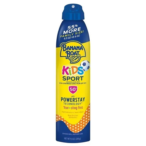Xịt chống nắng cho bé Banana Boat Kids Sport Sunscreen Spray SPF50 269g