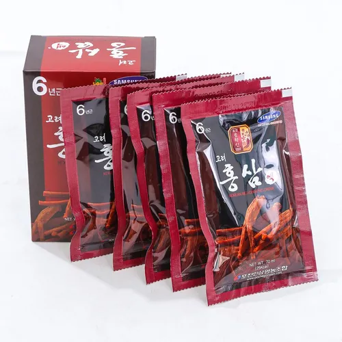 Nước hồng sâm Hàn Quốc 6 năm tuổi Pocheon hộp 30 gói x 70ml