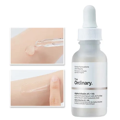 Tinh Chất The Ordinary Alpha Arbutin 2% + HA Dưỡng Trắng Mờ Thâm Nám