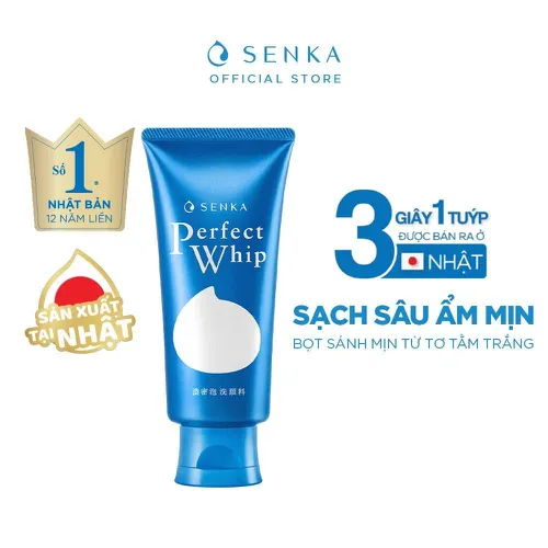 Sữa Rửa Mặt Senka Perfect Whip Facial Foam Wash