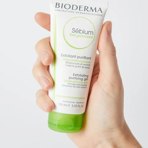 Gel Tẩy Tế Bào Chết Cho Da Dầu Mụn Bioderma Sebium Gel Gommant 100ml
