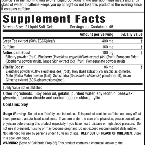 Viên Uống Giảm Cân Trà Xanh Green Tea Fat Burner 400mg 200 Viên