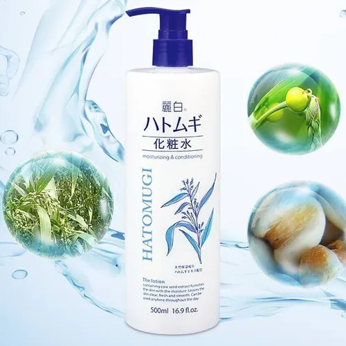 Nước Hoa Hồng Ý Dĩ Reihaku Hatomugi Lotion 500Ml