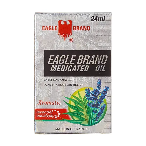 Dầu gió trắng Mỹ Eagle Brand Medicated Oil 24ml