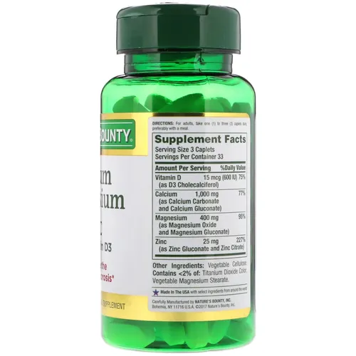 Viên Uống Bổ Sung Kẽm Nature’s Bounty Zinc 50mg 100 Viên