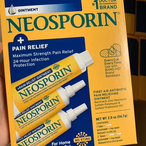 Thuốc Mỡ Kháng Viêm Liền Sẹo Neosporin Dual Action Ointment