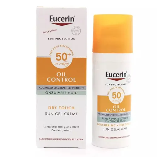 Kem Chống Nắng Cho Da Nhờn Mụn Eucerin Sun Dry Touch Oil Control SPF 50 50ml