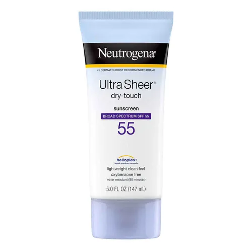 Kem chống nắng Neutrogena SPF55 Ultra Sheer Dry-Touch Set 147ml+88ml