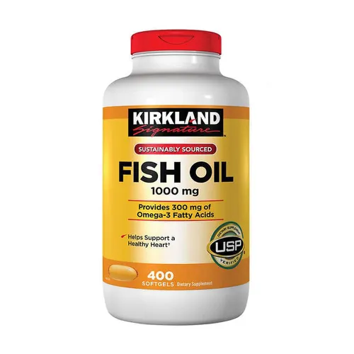 Viên uống Dầu cá Kirkland Signature™ Omega-3 Fish oil 400 Viên