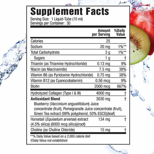 Nước Uống Đẹp Da Liquid Collagen One-Per-Day Drink Mix 30 Ống