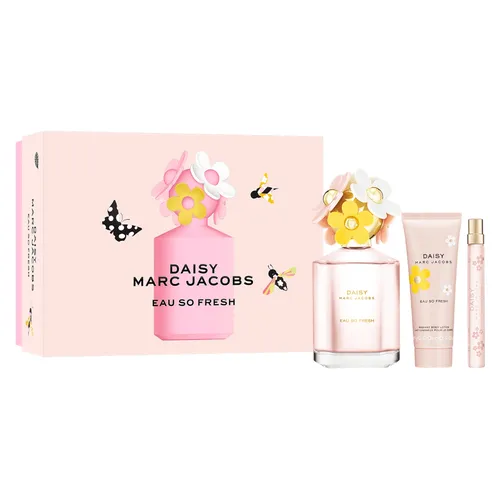 Gift Set Marc Jacobs Daisy Eau So Fresh 3pcs ( EDT 125ml & EDT 10ml & Body Lotion Dưỡng Da 75ml )
