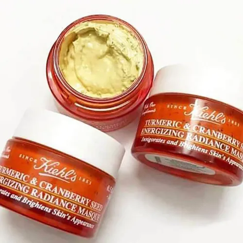 Mặt Nạ Nghệ Việt Quất Kiehl’s Turmeric _ Cranberry Seed Energizing Radiance Masque