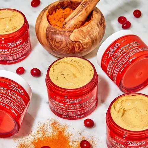 Mặt Nạ Nghệ Việt Quất Kiehl’s Turmeric _ Cranberry Seed Energizing Radiance Masque
