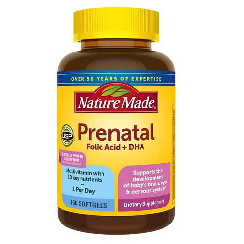 Vitamin Tổng Hợp Cho Bà Bầu Nature Made Prenatal Multi DHA 150 Viên