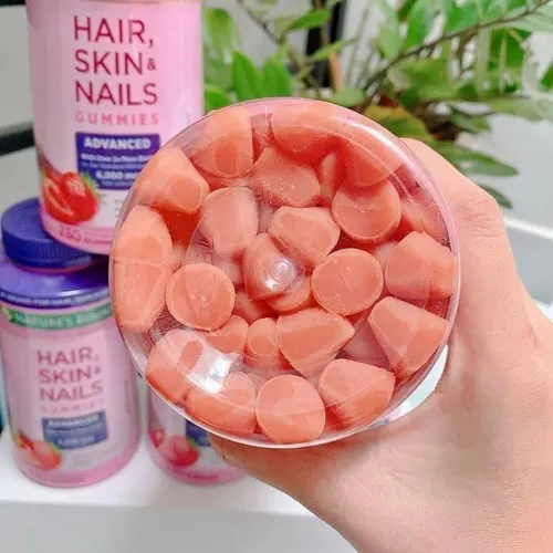 Kẹo dẻo làm đẹp da móng và tóc Nature’s Bounty Advanced Hair Skin & Nails Gummies 230 viên