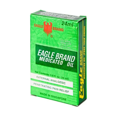 Dầu gió xanh Con Ó của Mỹ Eagle Brand Medicated Oil 24ml