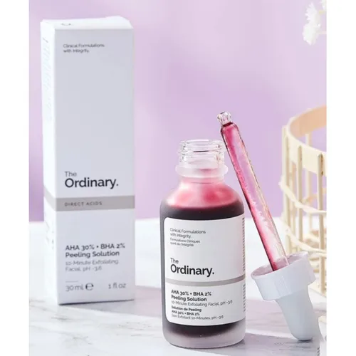 Serum Tẩy Tế Bào Chết The Ordinary AHA 30_ BHA 2_ Peeling Solution Cải Thiện Mụn 