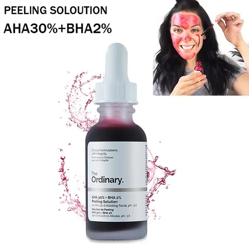 Serum Tẩy Tế Bào Chết The Ordinary AHA 30_ BHA 2_ Peeling Solution Cải Thiện Mụn 