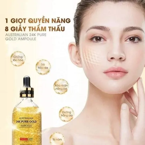 Serum Tinh Chất Vàng Úc Australia 24K Pure Gold Ampoule Chai 100ml
