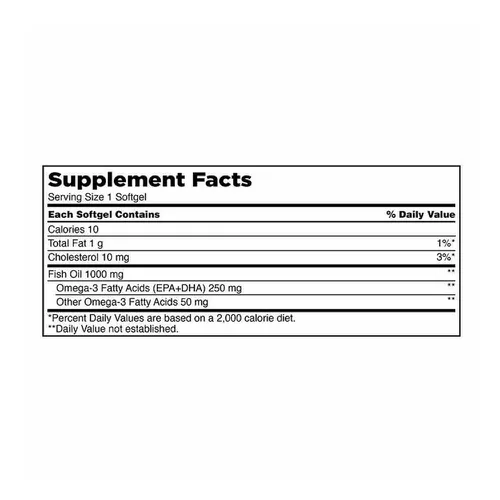 Viên uống Dầu cá Kirkland Signature™ Omega-3 Fish oil 400 Viên