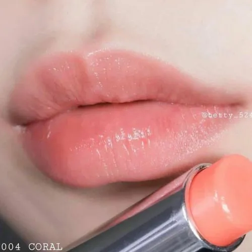 Son Dưỡng Dior Addict Lip Glow 004 Coral Màu Cam San Hô
