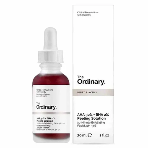 Serum Tẩy Tế Bào Chết The Ordinary AHA 30% BHA 2% Peeling Solution Cải Thiện Mụn