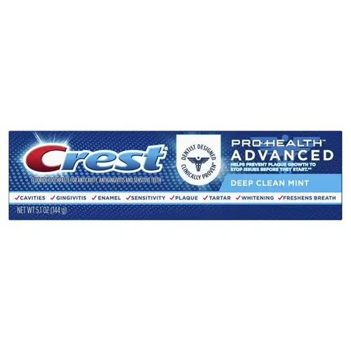 Kem đánh răng Crest Pro-Health Advanced Whitening Tuýp 164g