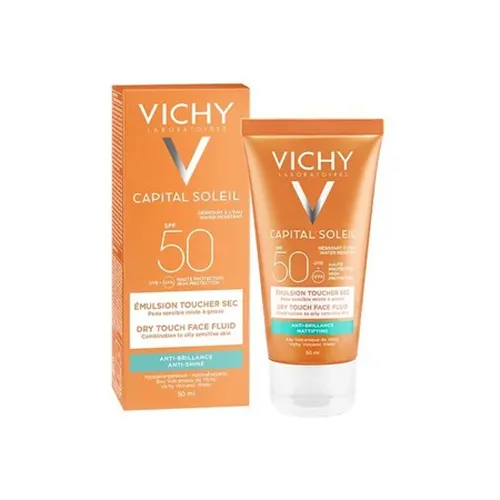Kem Chống Nắng Vichy Ideal Soleil Mattifying Face Fluid Dry Touch SPF50+ 50ml