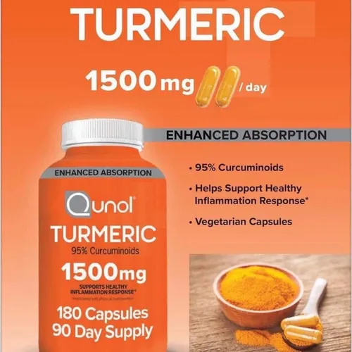 Viên Uống Tinh Chất Nghệ Qunol Turmeric 1500mg 180 Viên