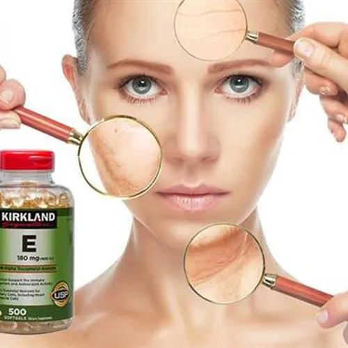 Thực phẩm bổ sung Vitamin E Thiên Nhiên 400 I.U Kirkland Signature 500 Viên Của Mỹ