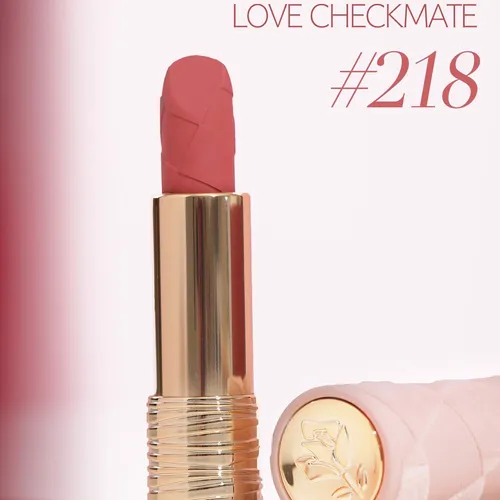 Son Lancome L'absolu Rouge 218 Petite Maille - Phiên Bản Valentine 2023