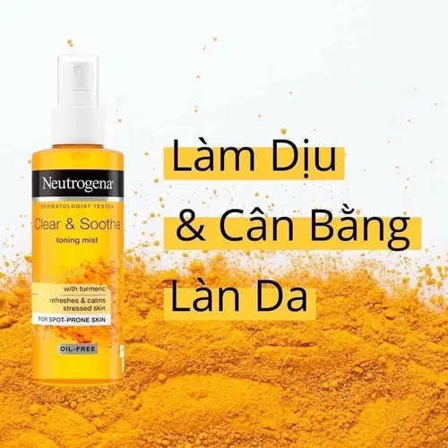 Sữa Rửa Mặt Nghệ Neutrogena Curcuma Clear 150ML