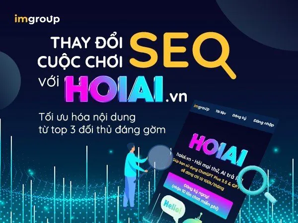 Thay đổi cuộc chơi SEO với HoiAI: Tối ưu hóa nội dung từ top 3 đối thủ đáng gờm