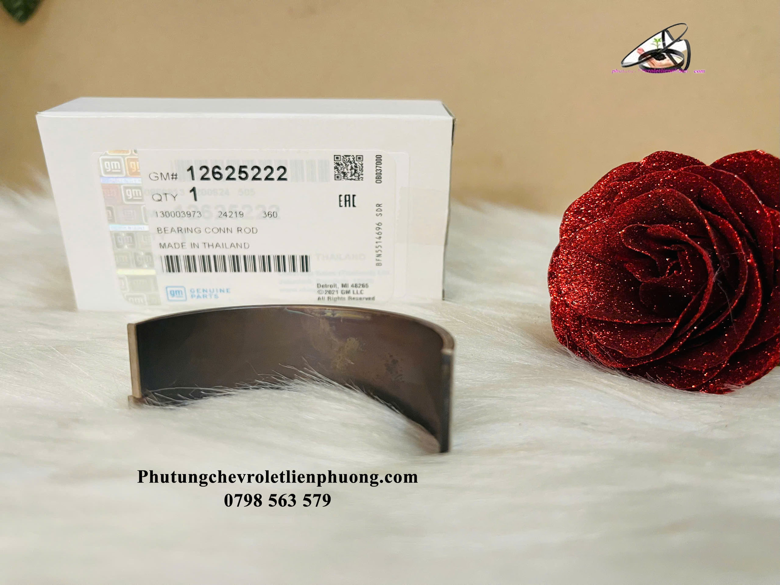 Bạc biên Chevrolet Colorado giảm ma sát giữa các bộ phận chuyển động như tay biên và trục khuỷu Bạc biên Chevrolet Colorado giảm ma sát giữa các bộ phận chuyển động như tay biên và trục khuỷu