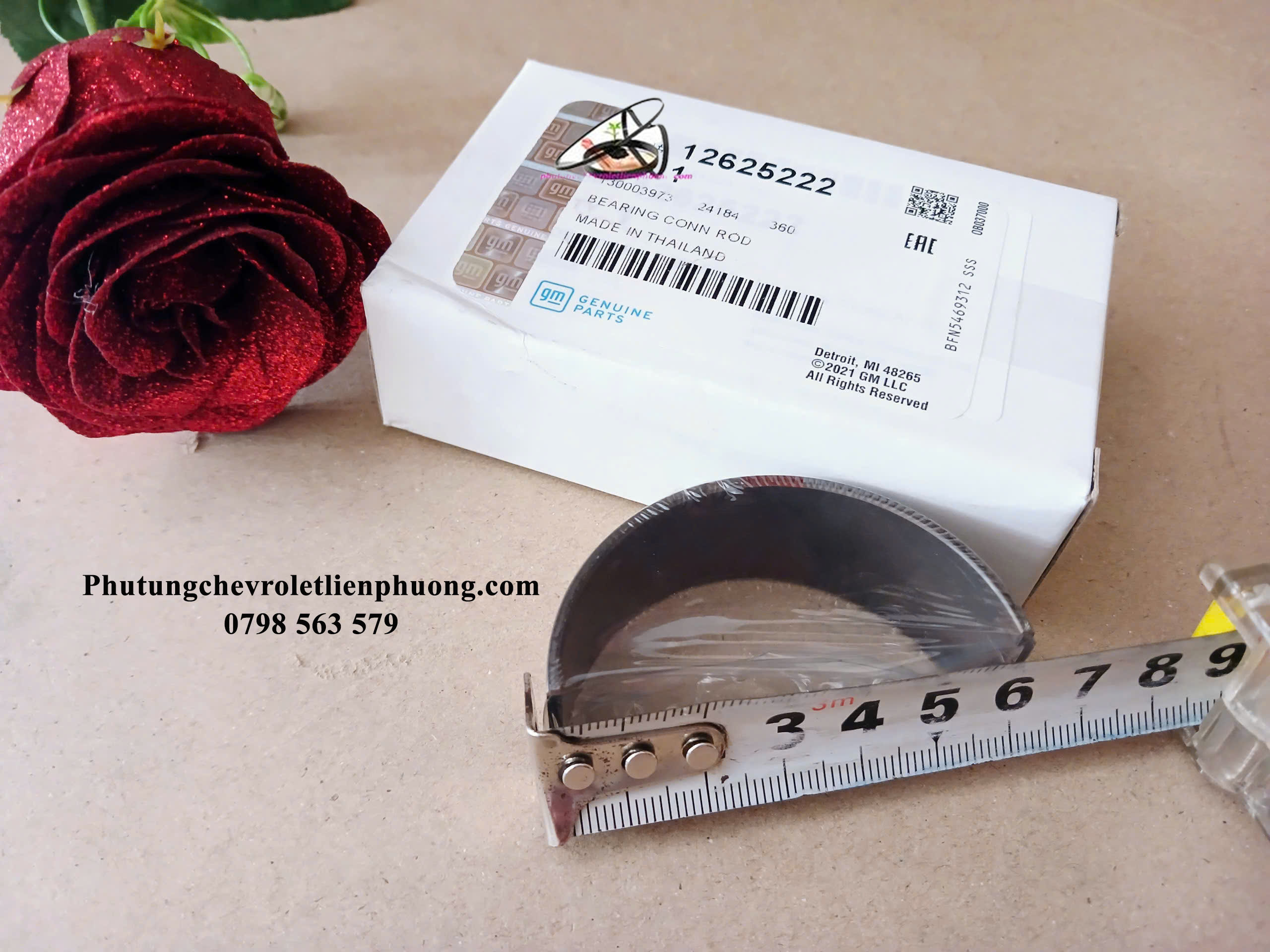 Bạc biên Chevrolet Colorado đóng vai trò quyết định trong việc truyền tải lực từ piston đến trục khuỷu Bạc biên Chevrolet Colorado đóng vai trò quyết định trong việc truyền tải lực từ piston đến trục khuỷu