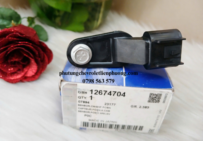 Cảm biến trục cam Captiva giúp điều khiển thời điểm đánh lửa và phun nhiên liệu vào động cơ Cảm biến trục cam Captiva giúp điều khiển thời điểm đánh lửa và phun nhiên liệu vào động cơ