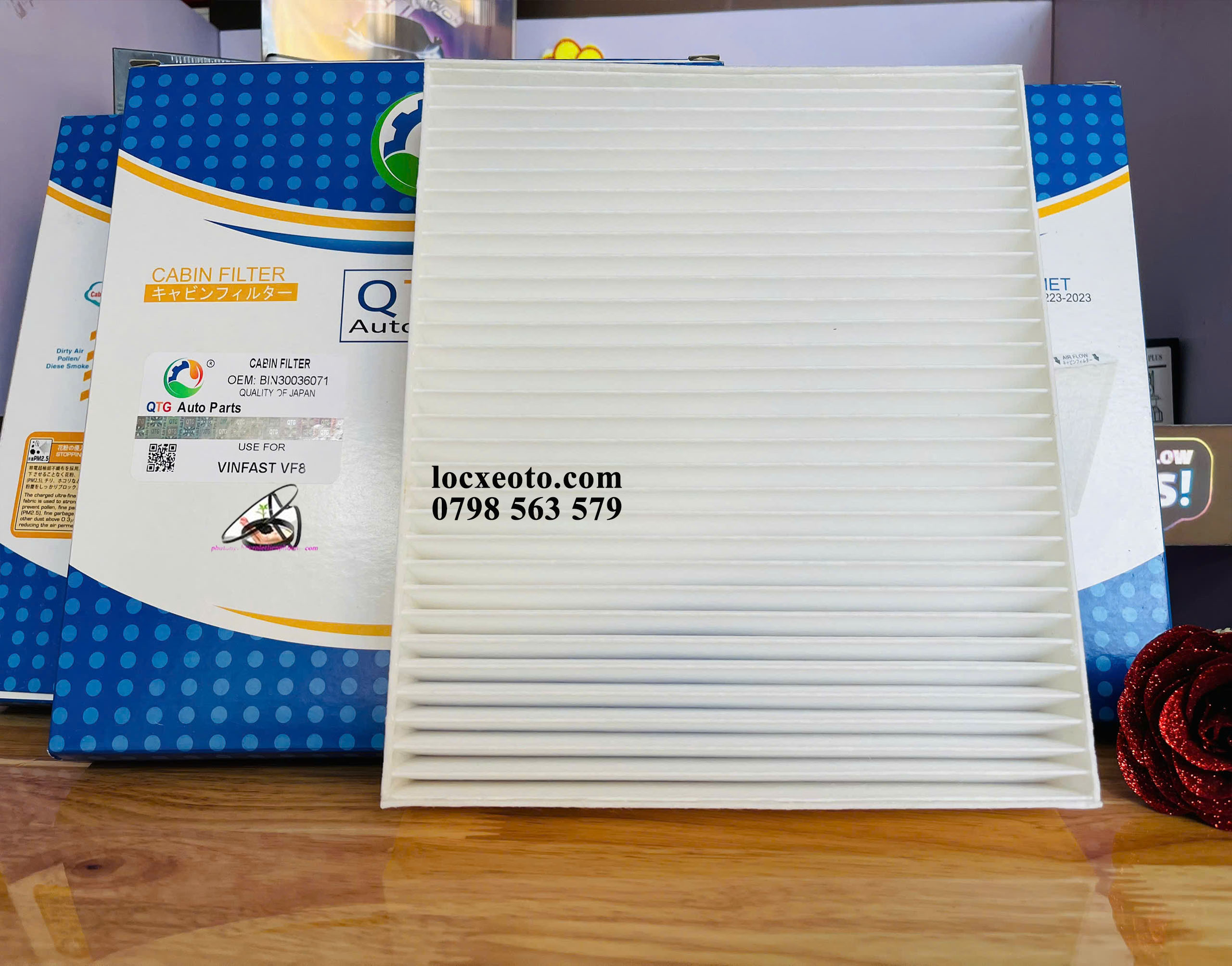 Lọc gió điều hòa VinFast VF8 loại bỏ nhiều bụi bẩn, vi khuẩn và các chất gây dị ứng khác Lọc gió điều hòa VinFast VF8 loại bỏ nhiều bụi bẩn, vi khuẩn và các chất gây dị ứng khác