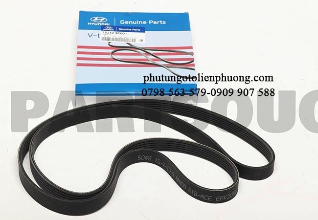 Dây curoa tổng xe ô tô hyundai santafe Dây curoa tổng xe ô tô hyundai santafe