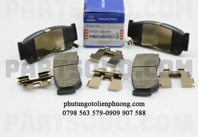 Má phanh sau xe hyundai santafe Má phanh sau xe hyundai santafe