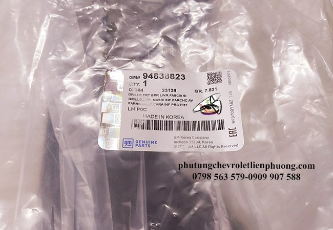 lưới cản dưới trước trái chevrolet captiva chính hãng lưới cản dưới trước trái chevrolet captiva chính hãng