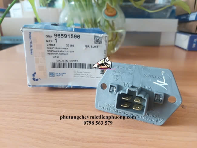 Biến trở quạt gió điều hòa matiz 3 chính hãng Biến trở quạt gió điều hòa matiz 3 chính hãng