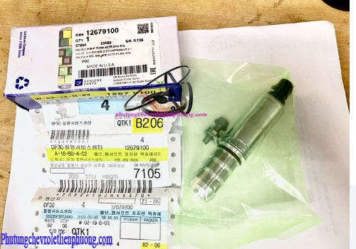 Cảm biến cam xã xe Chevrolet Captiva C140 chính hãng Cảm biến cam xã-Solenoid xe Captiva C140 chính hãng